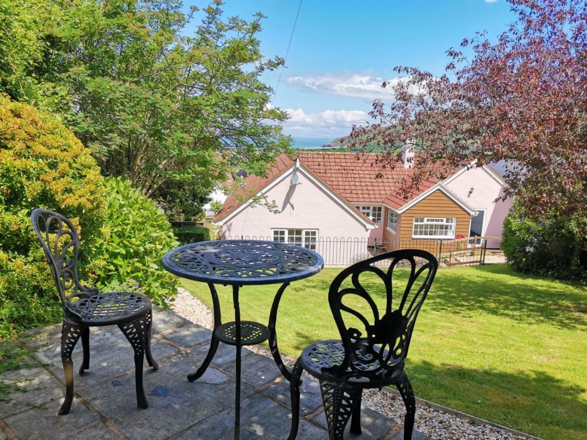 Sea Views, Private Garden, Comfortable Family And Dog Friendly Home Porlock Exterior photo